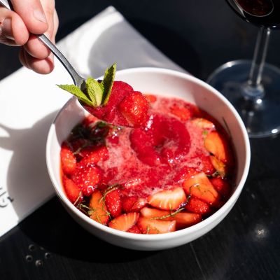 Soupe fraises